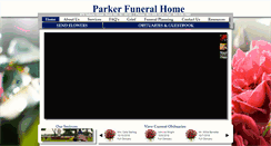 Desktop Screenshot of parkerfuneralhomeinc.com