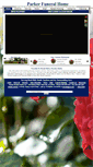 Mobile Screenshot of parkerfuneralhomeinc.com